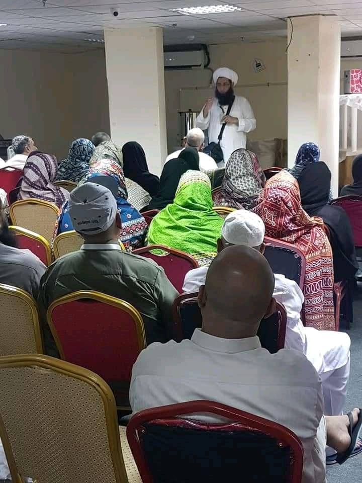 Hujajj on their sacred journey