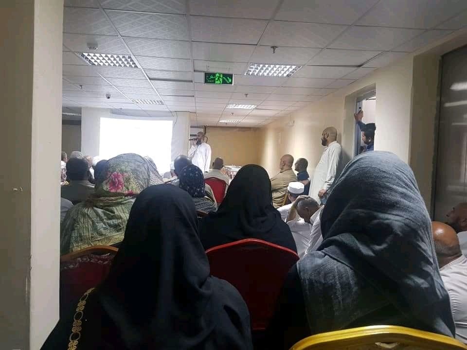 Hujajj on their sacred journey