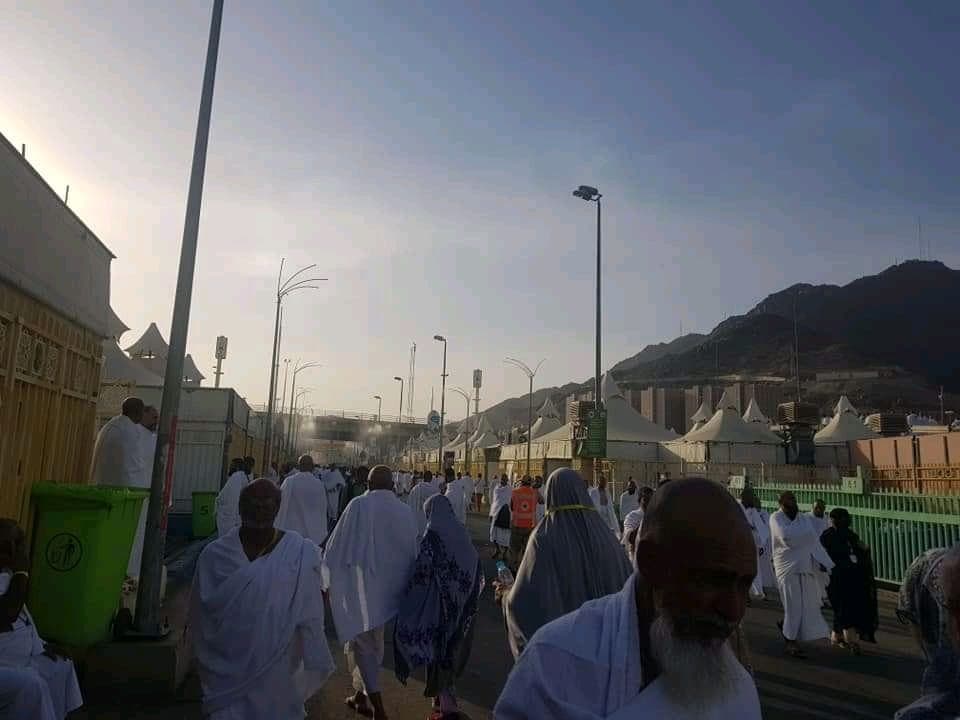 Hujajj on their sacred journey