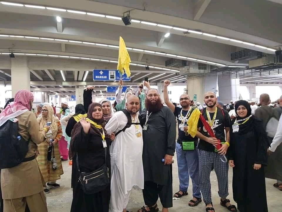 Hujajj on their sacred journey