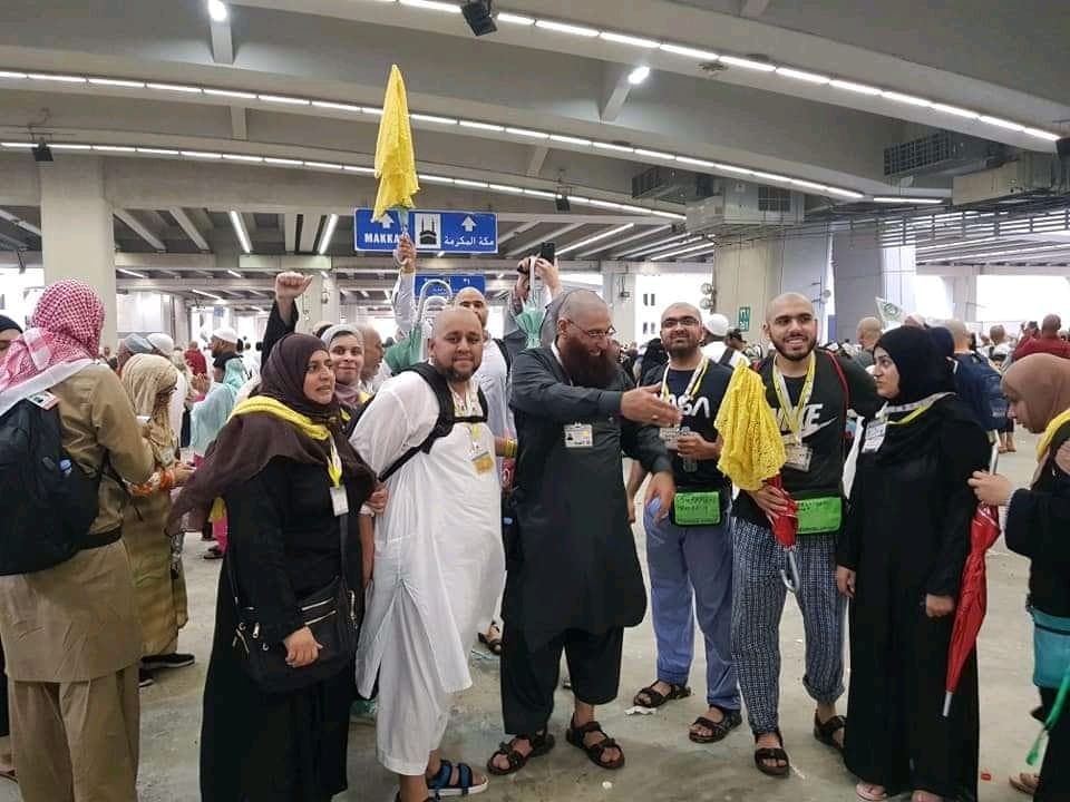 Hujajj on their sacred journey