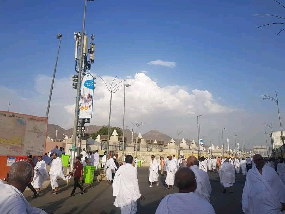 Hujajj on their sacred journey