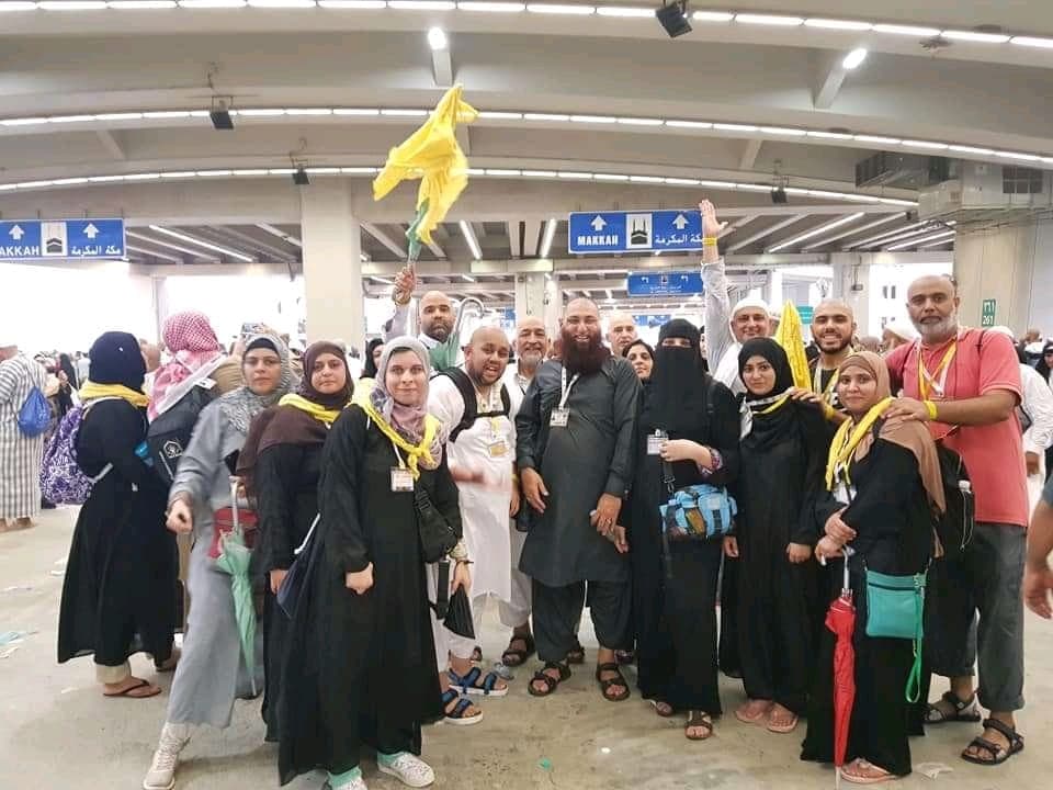 Hujajj on their sacred journey