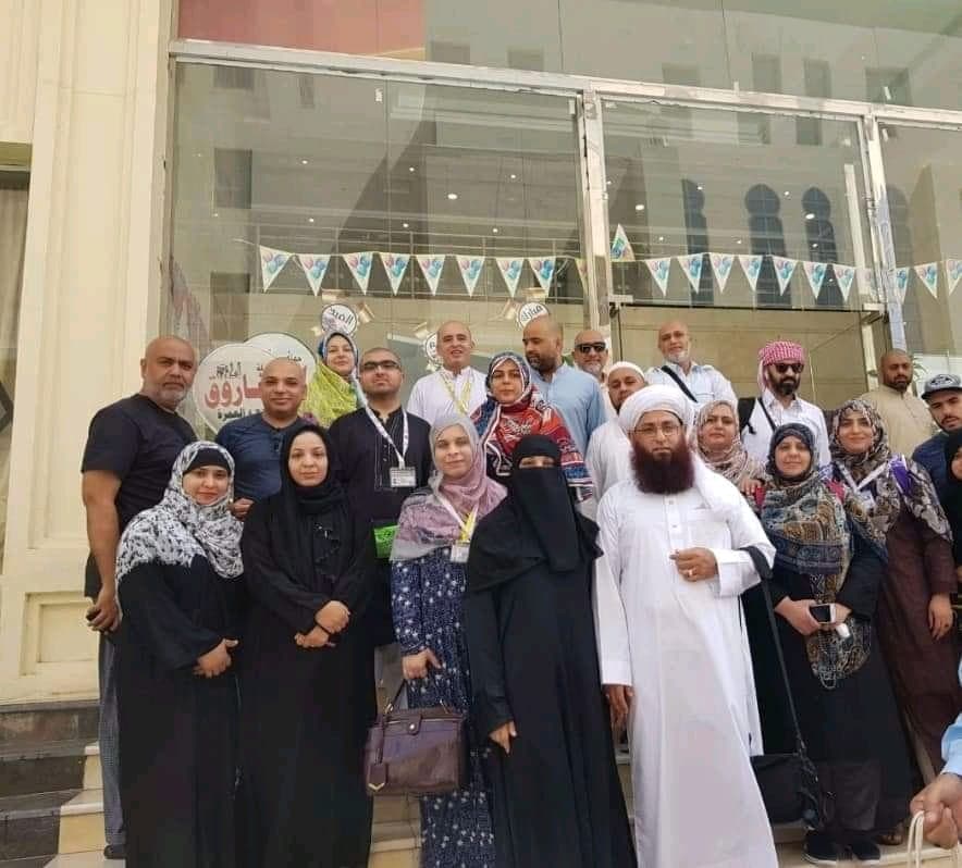 Hujajj on their sacred journey