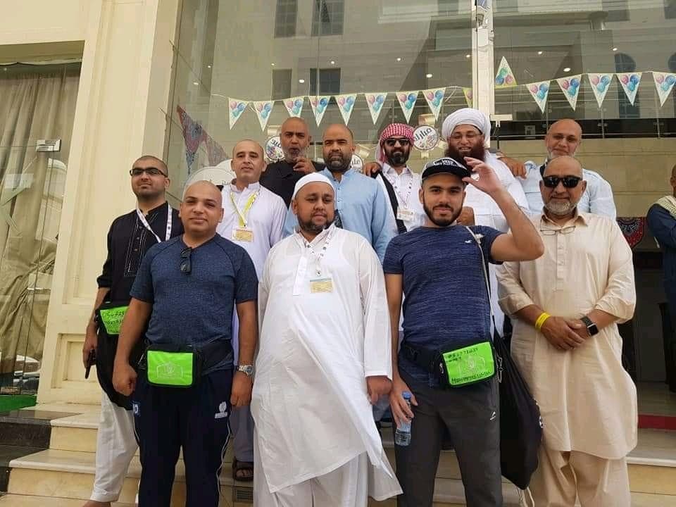 Hujajj on their sacred journey