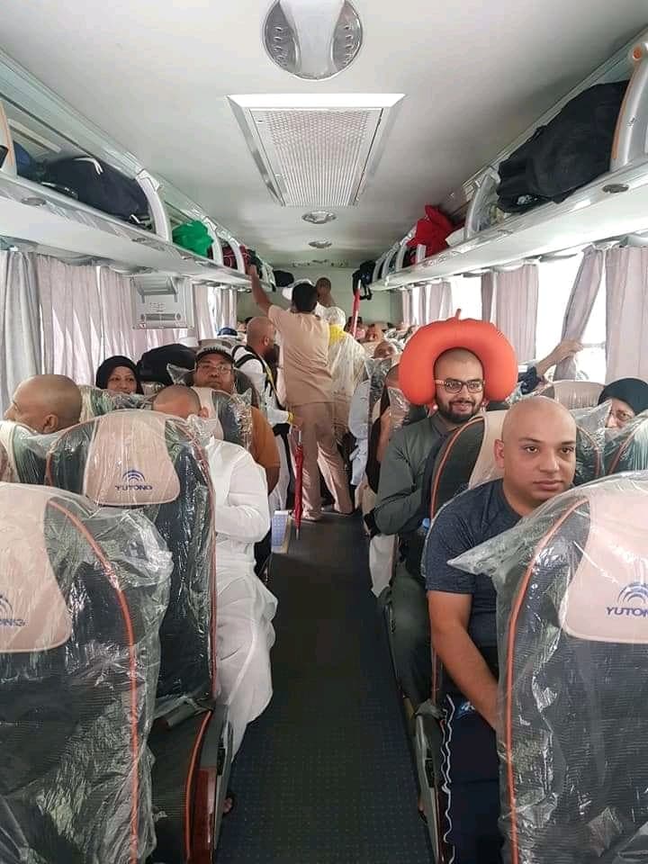 Hujajj on their sacred journey
