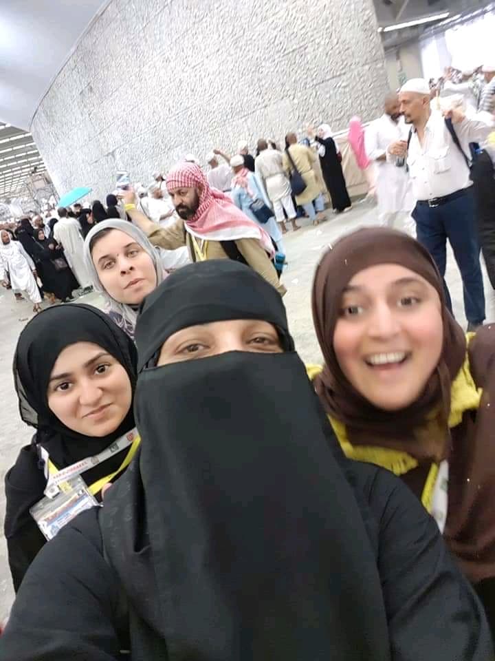 Hujajj on their sacred journey