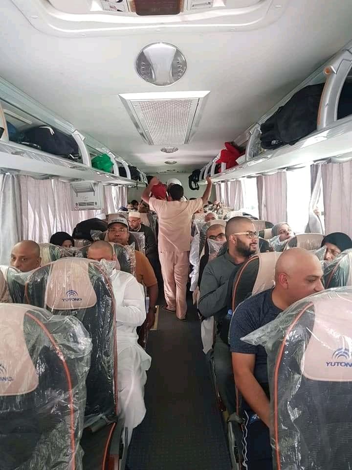 Hujajj on their sacred journey